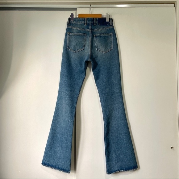 Golden Goose Karen Bootcut Jeans in Medium-Wash Denim - Picture 9 of 14